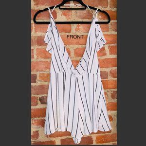 Pinstripe Romper
